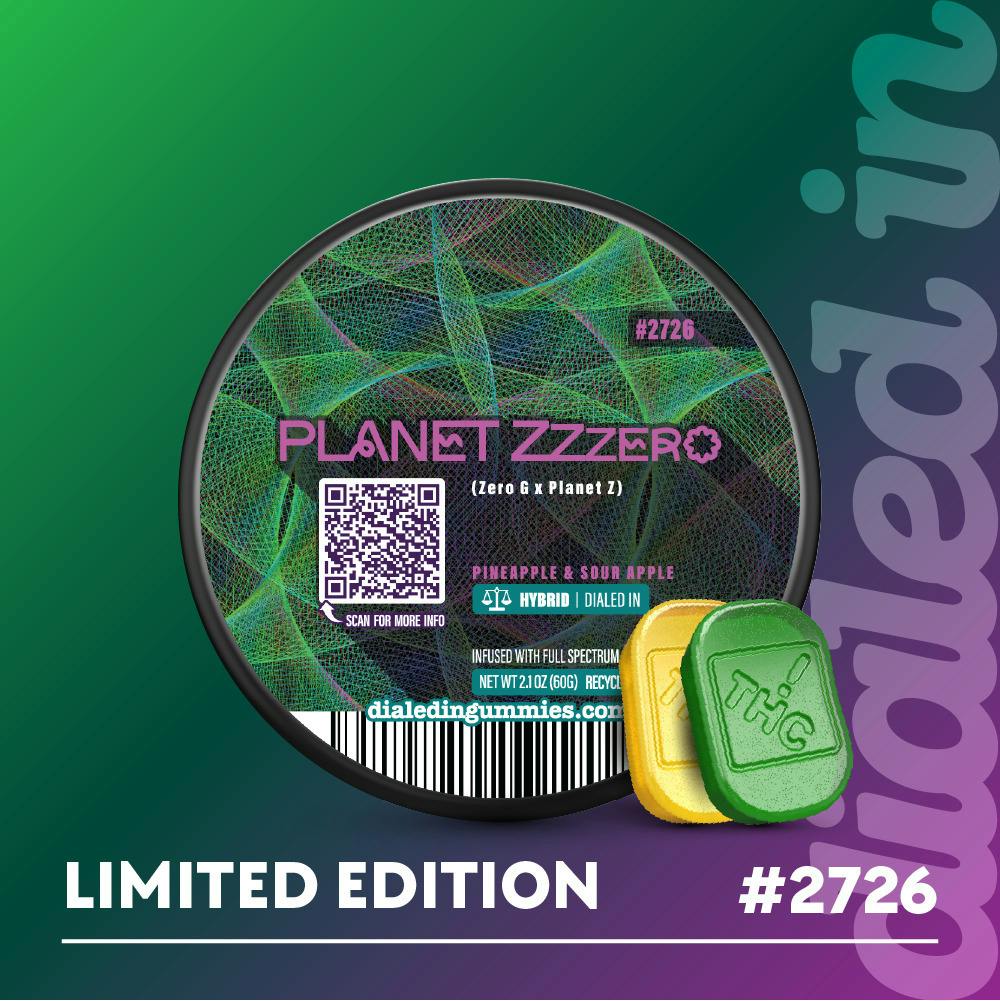 Dialed In ROSIN Gummies - Planet Zzzero