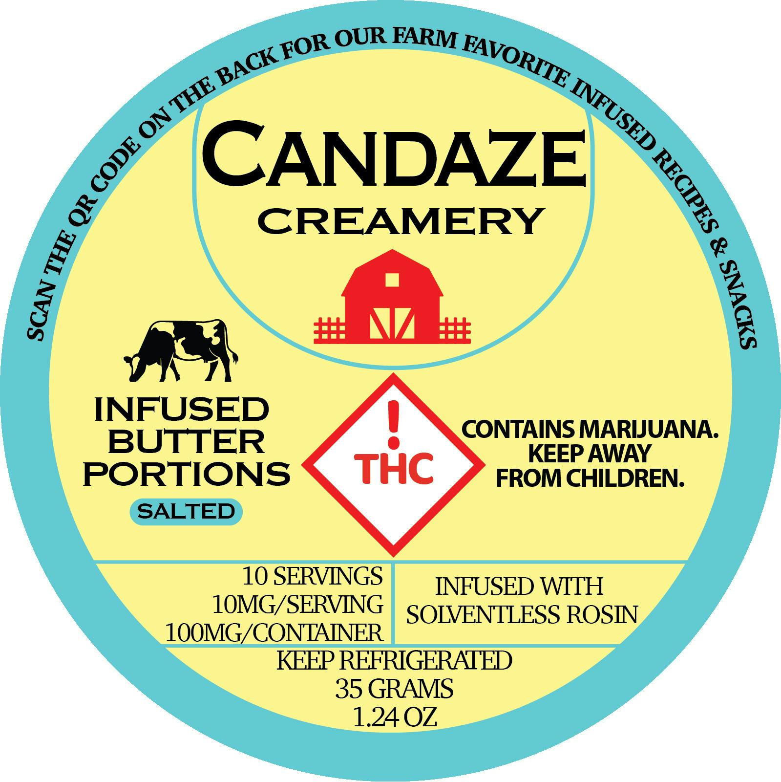 Candaze Infused Butter Portions