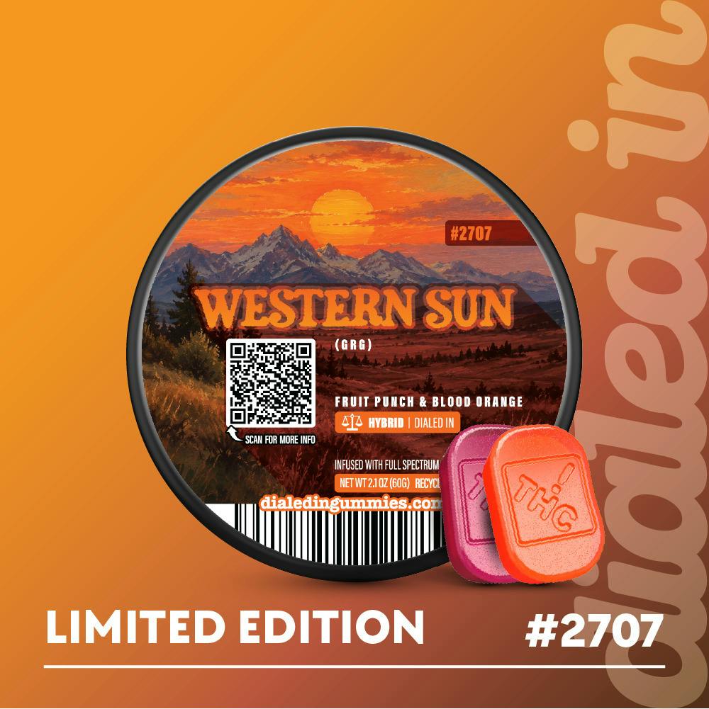 Dialed In ROSIN Gummies - Western Sun (H)