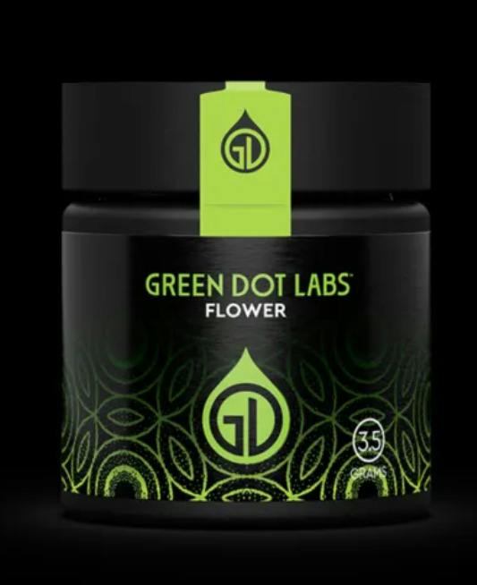 Green Dot Flower - Quarter - Lemonessence