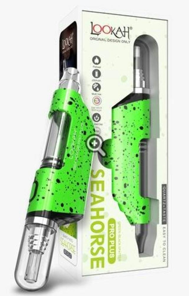 Seahorse Pro Plus Vaporizer For Blue W/ Black Splatt