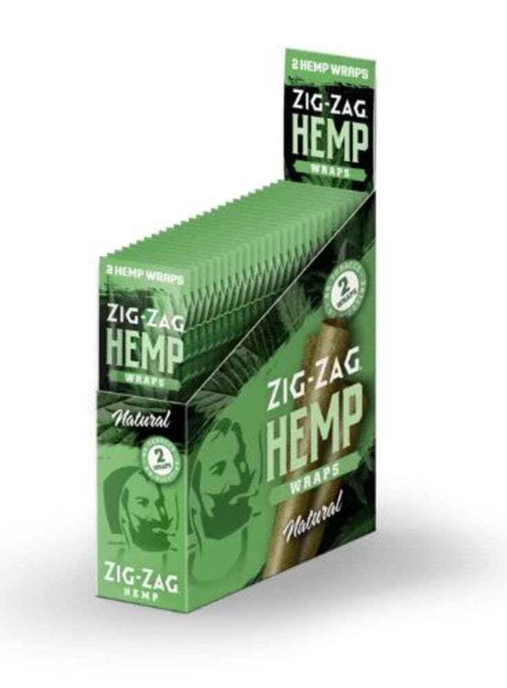 Zig Zag Natural Hemp Wraps [2pk] at Zen Leaf Cannabis Dispensary