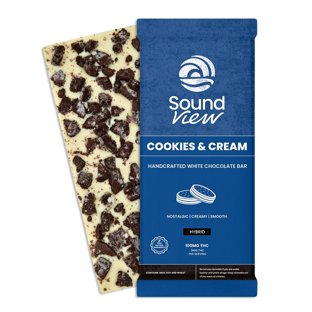 Soundview Cookies and Cream White Chocolate 100mg [20pk]