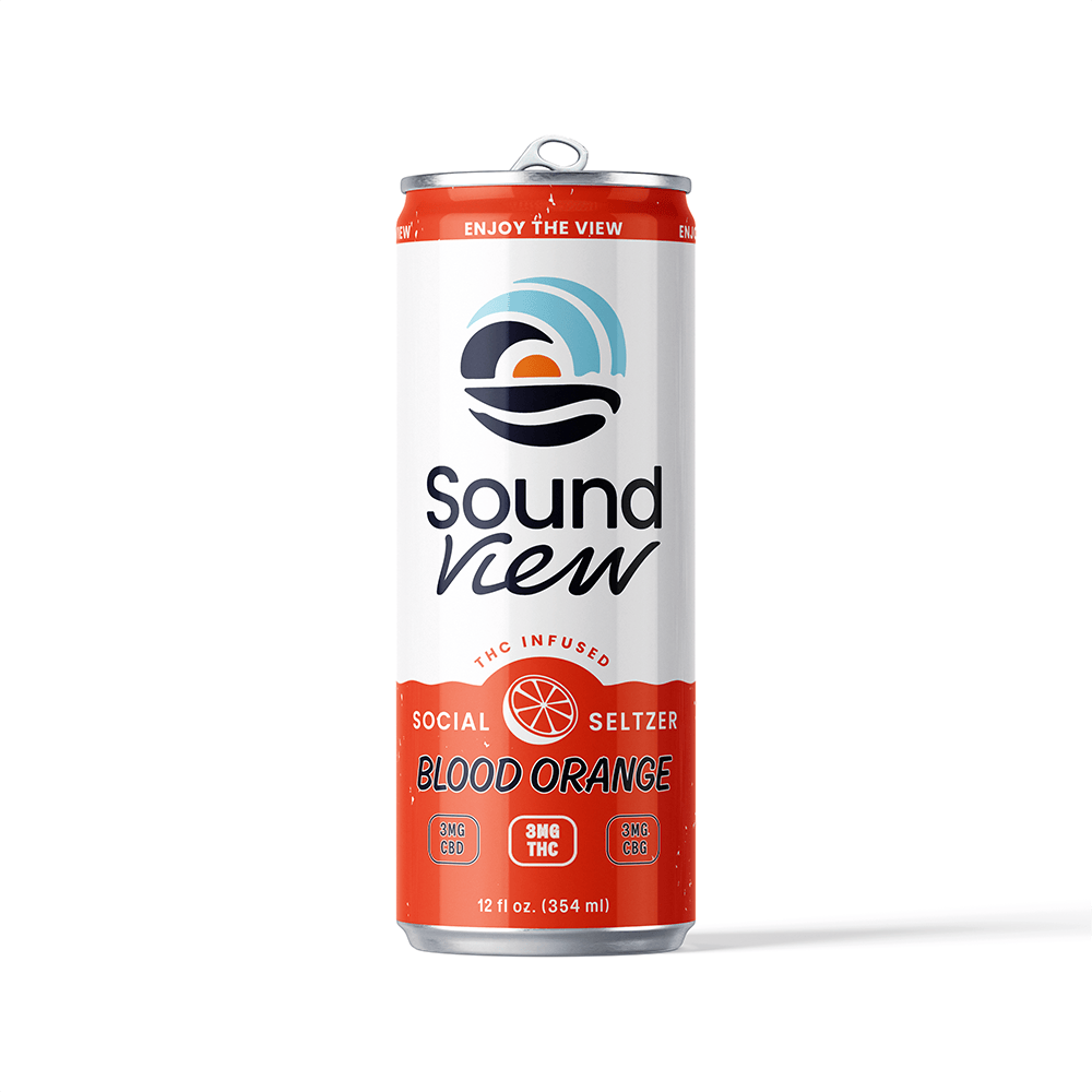 Soundview Blood Orange Seltzer 3mg [1pk/12fl oz] at Zen Leaf Cannabis Dispensary