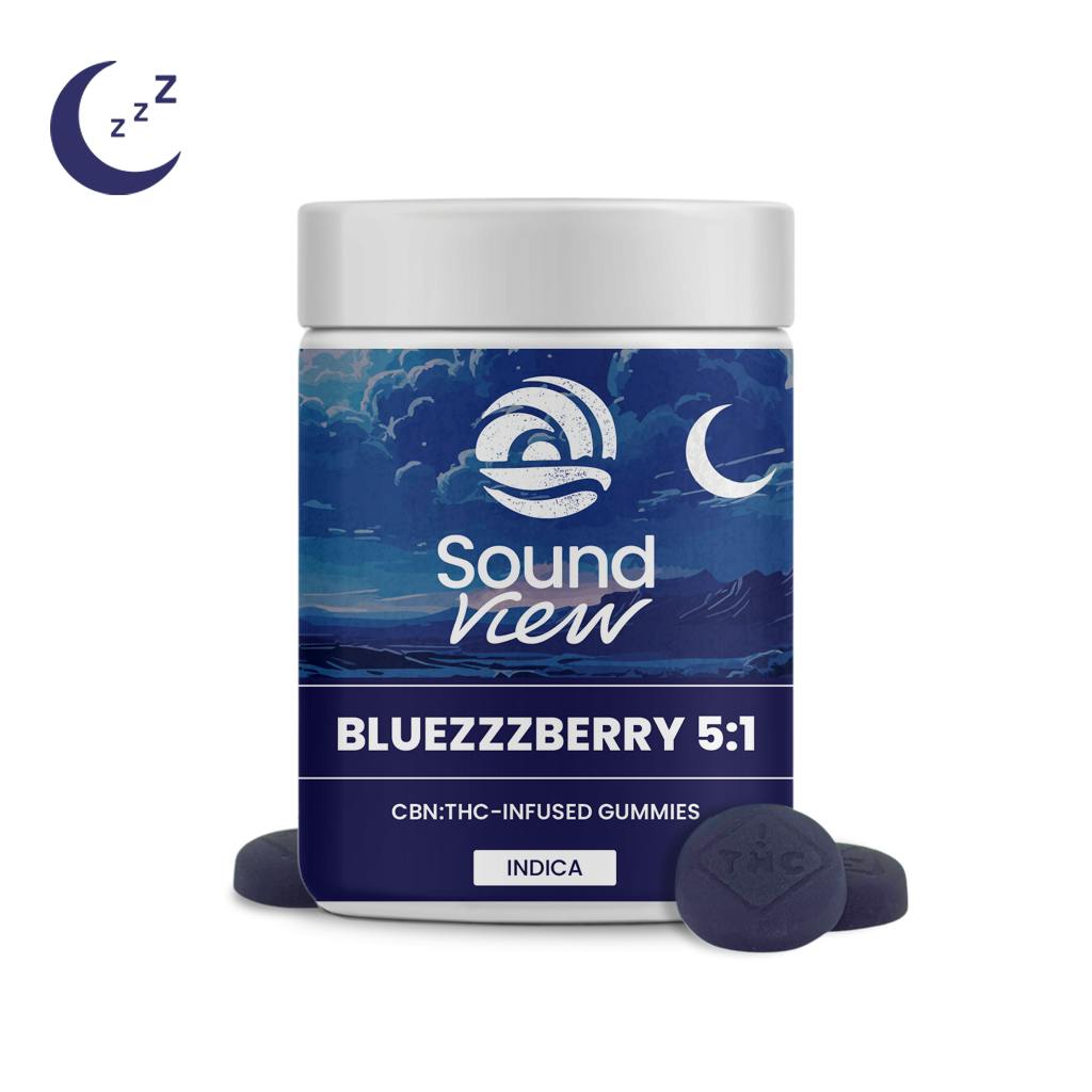 Soundview BlueZZZberry 5:1 Gummy 100mg [20pk]