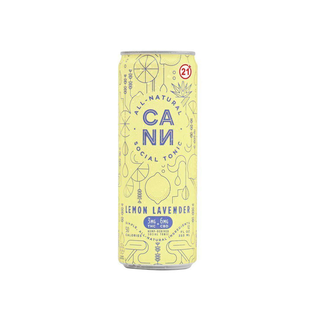 CANN Lemon Lavender Seltzer 3mg at Zen Leaf Cannabis Dispensary