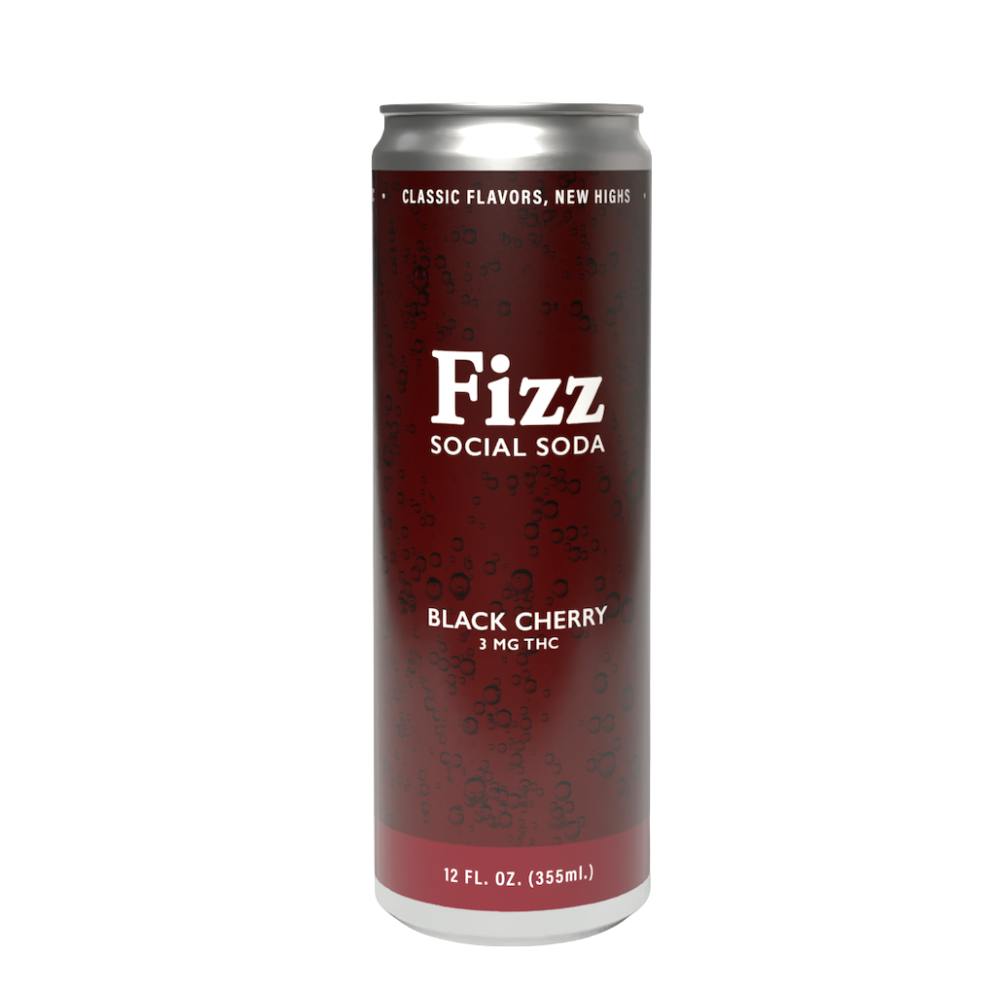 Fizz Social Soda Black Cherry Soda 3mg at Zen Leaf Cannabis Dispensary
