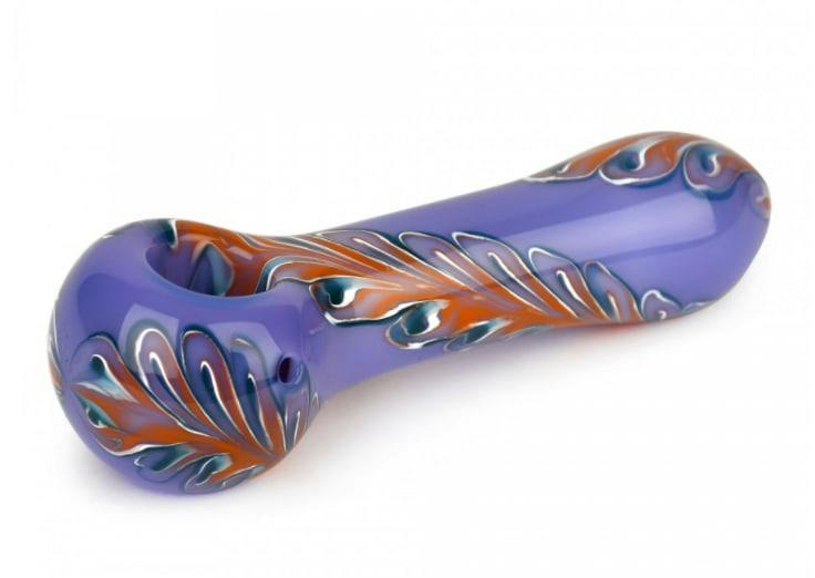 Purple Paisley w/ Orange Accents