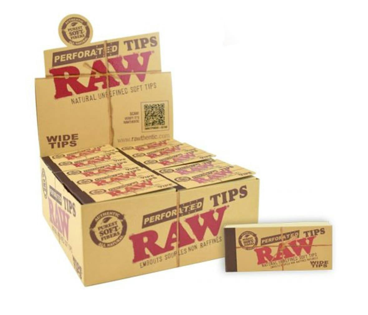 Wide Perforated Rolling Tips