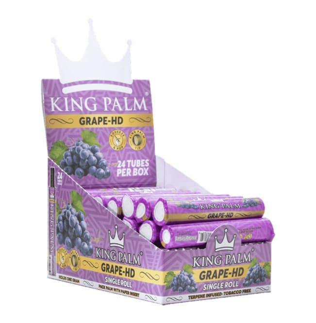King Palm Mini Pre-Roll Single- Grape