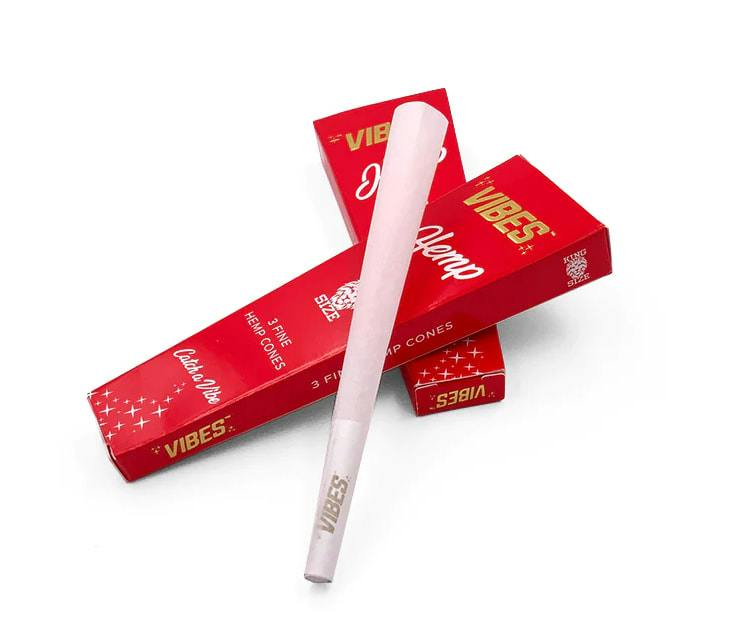 Coffin King Cones Hemp Papers
