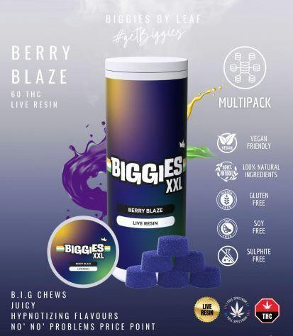 BERRY BLAZE LIVE RESIN CHEWS