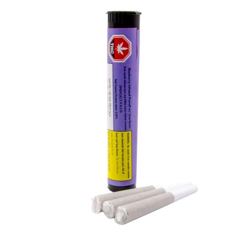 BLUEBERRY LIVE RESIN INFUSED 3-Pack