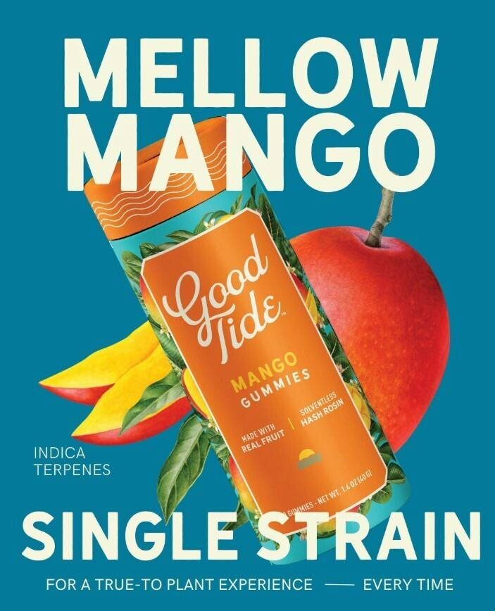 Mango - Gummy - Indica - 100 mg - 10 Pack