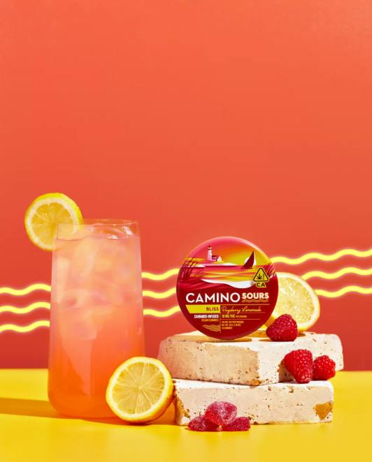 Sour Raspberry Lemonade - THC Gummy - Hybrid - 100 mg - 10 Pack