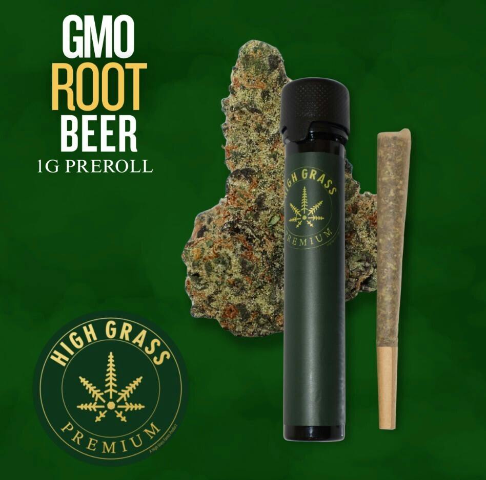 GMO Root Beer - Preroll - Indica - 1 g