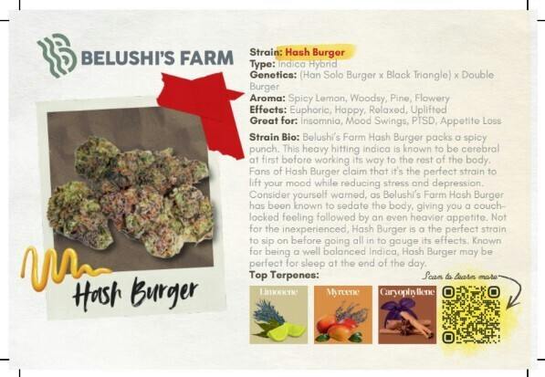 Hash Burger - Flower - I/S - 3.5 g