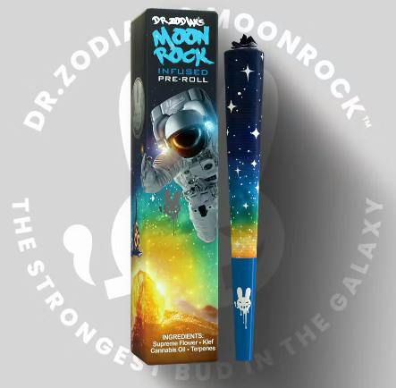 Nite Owl - Moonrock Infused Preroll - Hybrid - 1.4 g