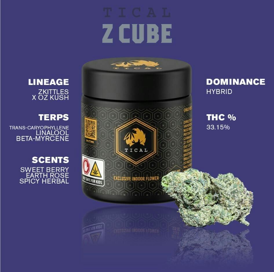 Z Cube - Flower - Hybrid - 3.5 g