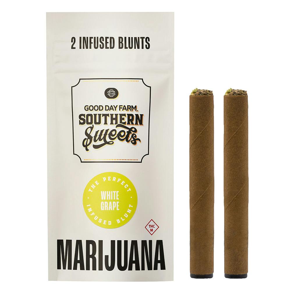 Good Day Tear Gas + White Grape Infused Southern Sweets Blunt 2pk (1g)