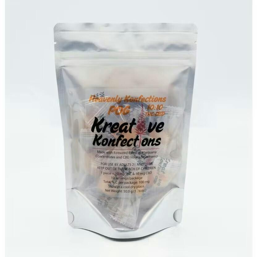 (I) Heavenly Mixed Berry 1:1:1 Chew (CBN) - Kreative Konfections - 10 pack