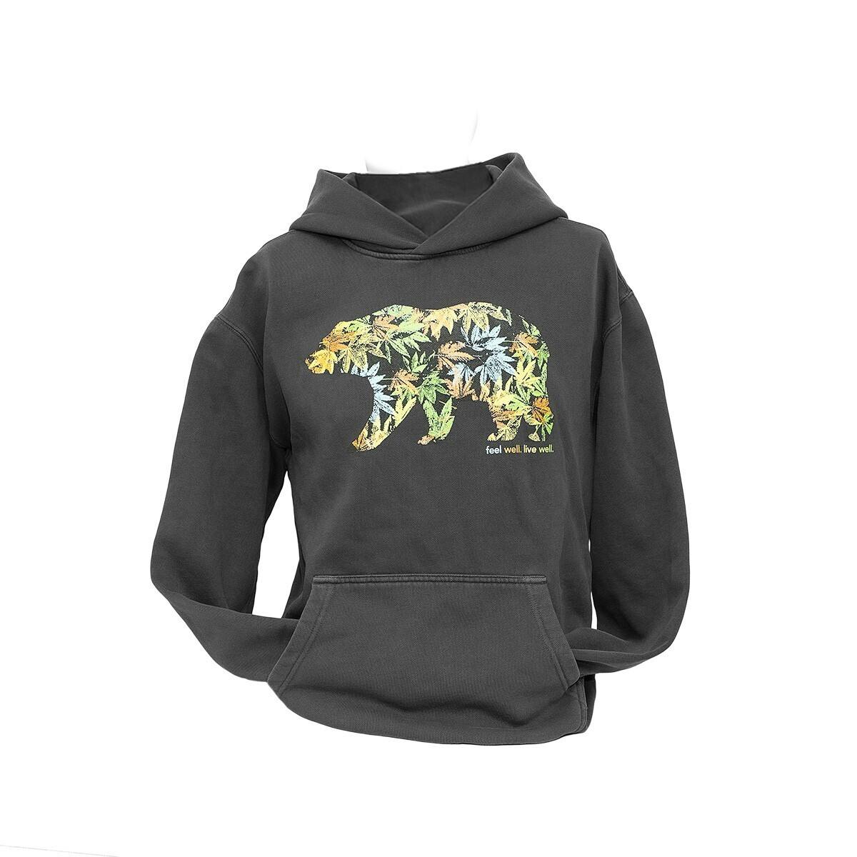 Enlighten Bear Relax Faded Hoodie