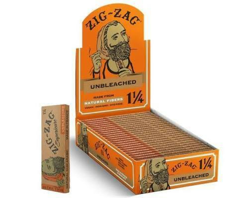 Zig Zag Unbleached Hemp Paper 1 1/4 at Moses Roses - Recreational Cannabis Dispensary in Chesaning