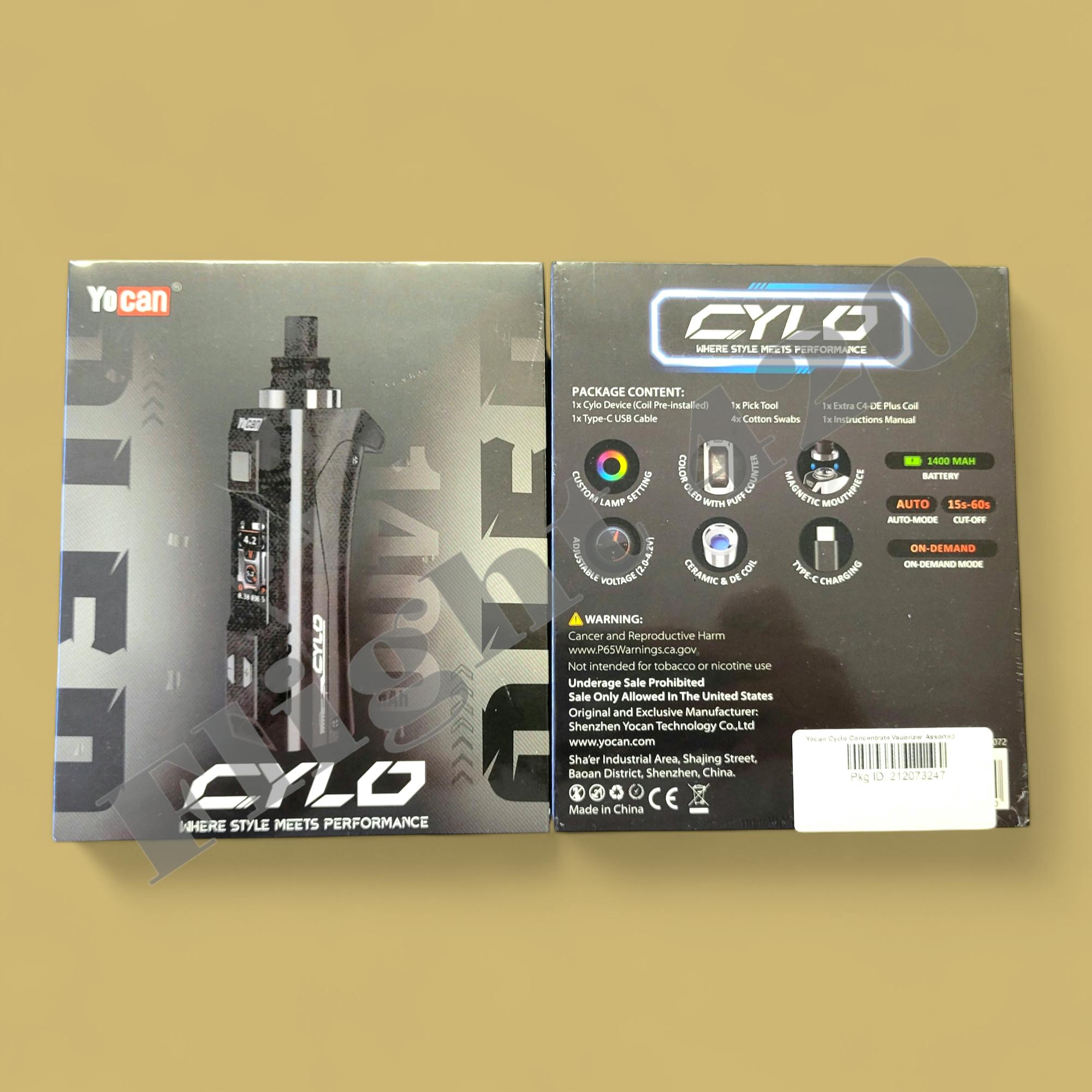 Yocan Cyclo Concentrate Vaporizer Assorted