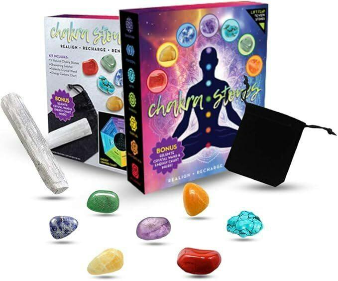 7 Chakra Stone Boxed Kit