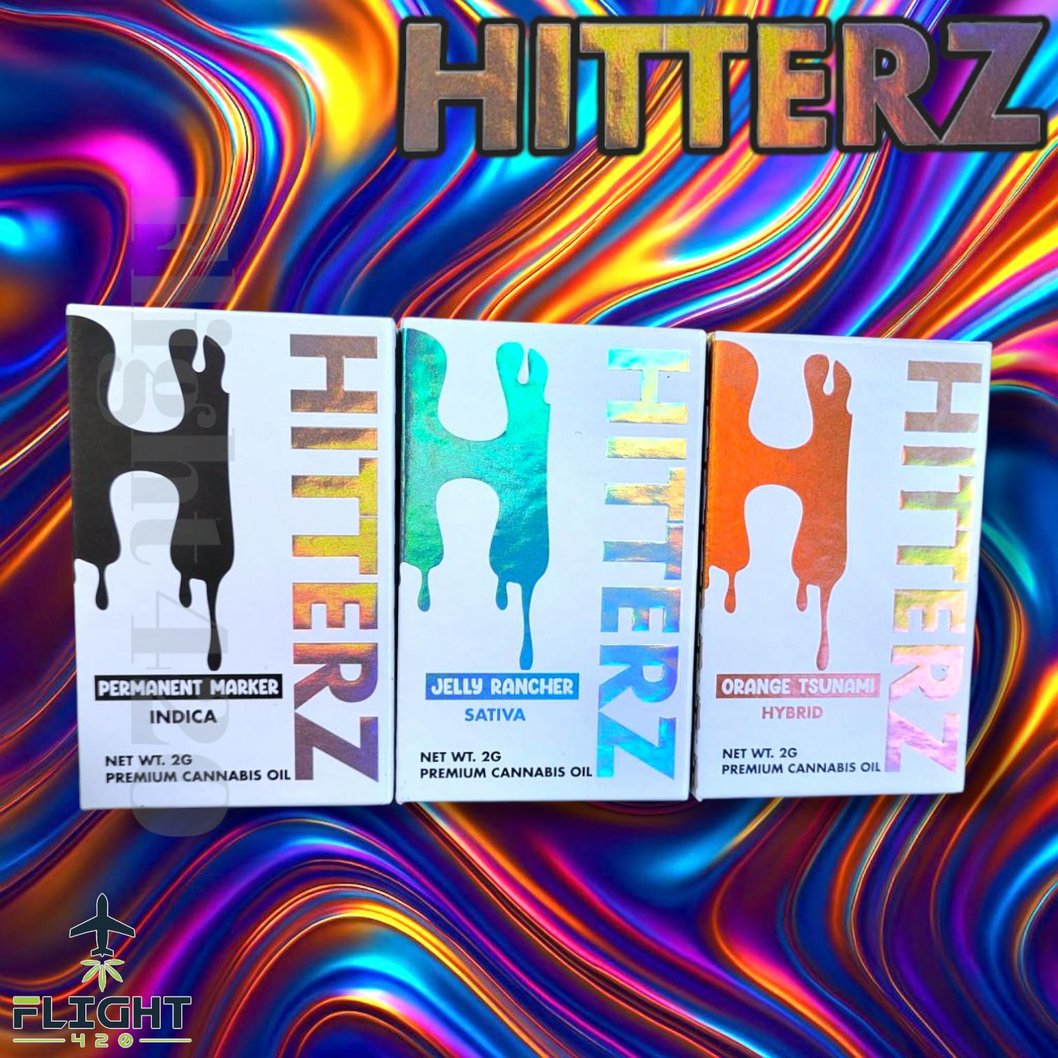 Hitterz 2g Premium Disposable Blueberry Muffin