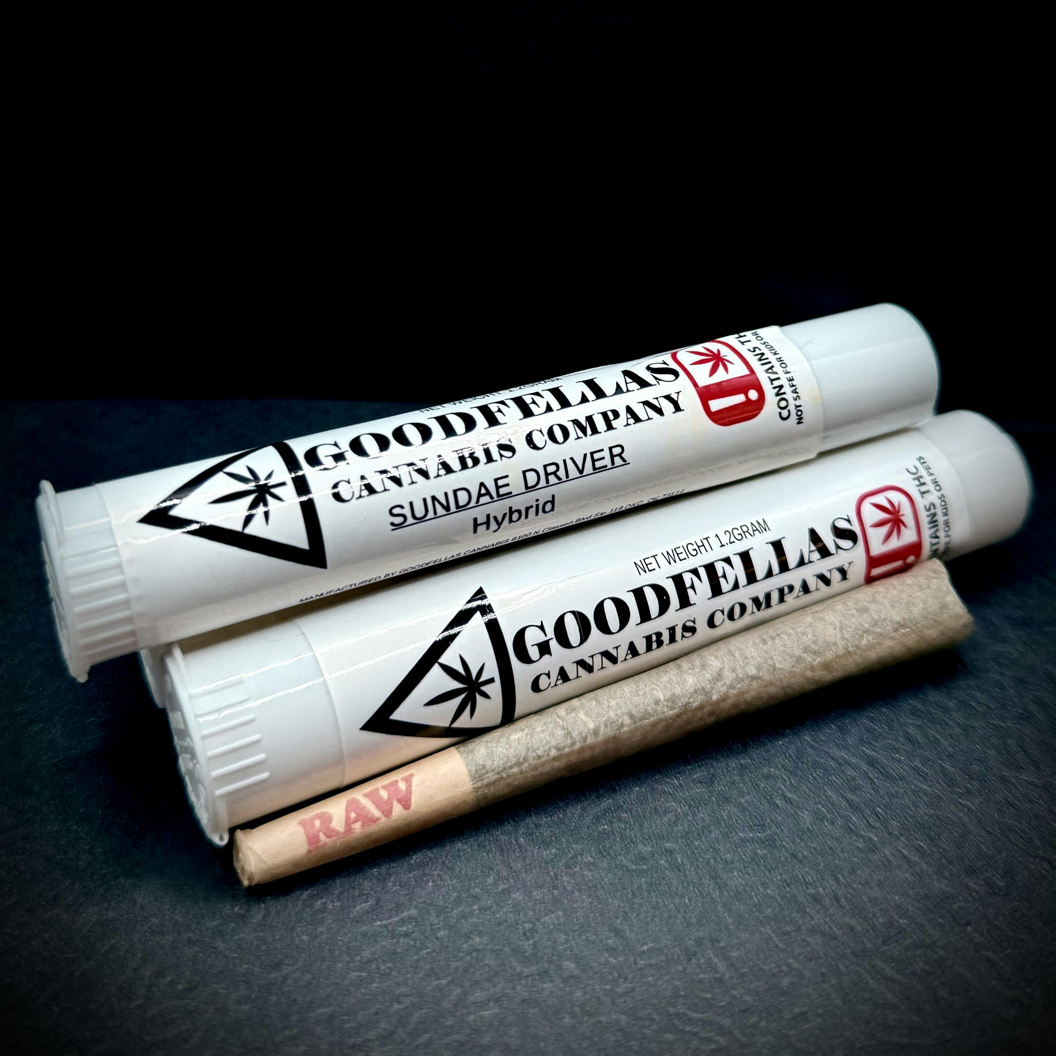 Goodfellas 1g Preroll Sundae Driver
