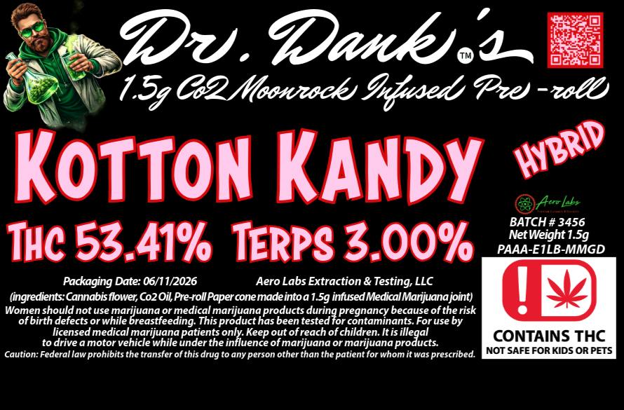 Dr Danks Co2 Kotton Kandy