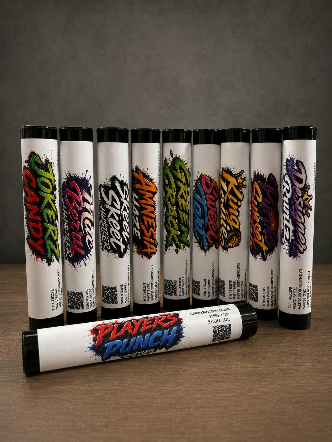 Hustler 1.1g Infused Preroll Player Punch