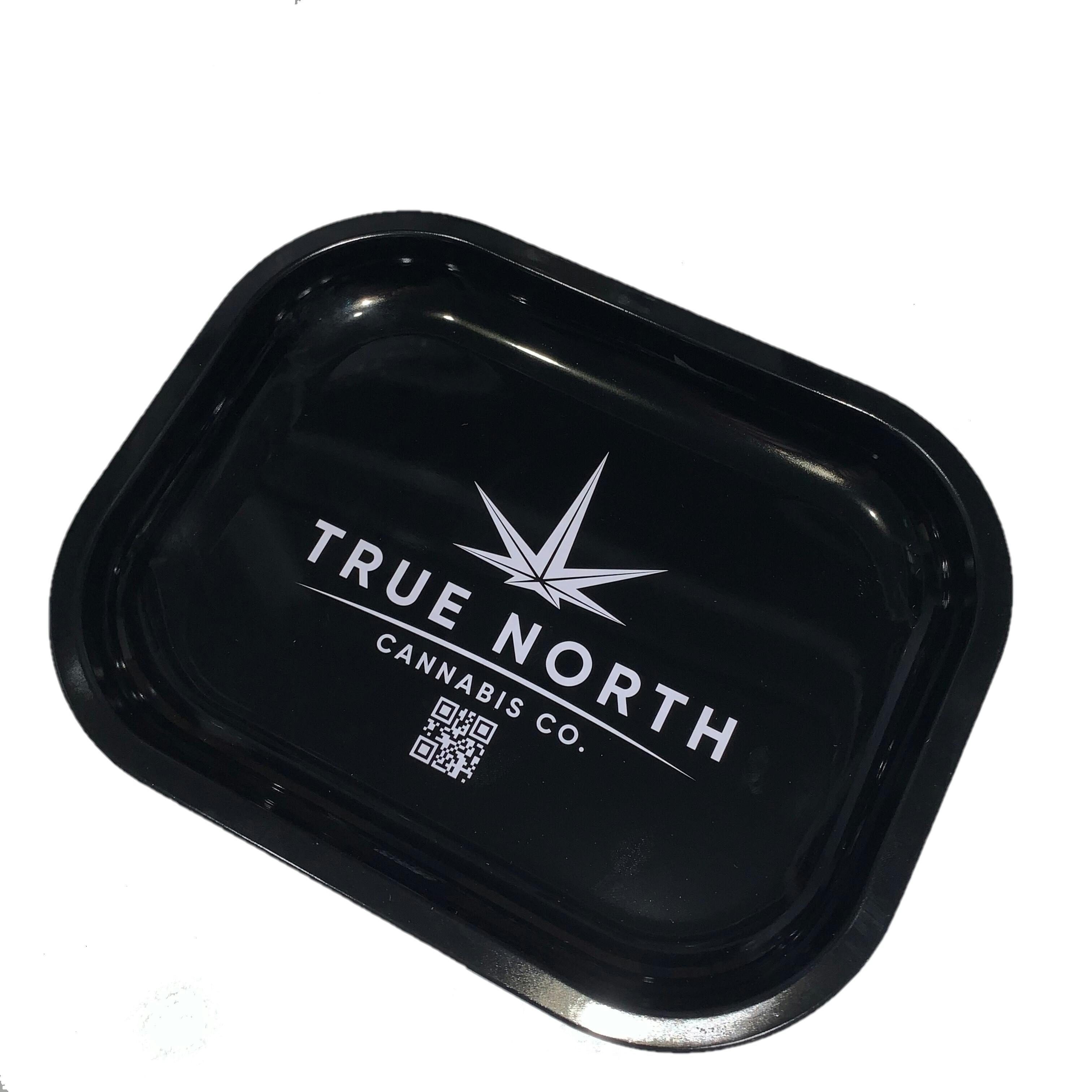 TNCC | Metal Rolling Tray | Black w/ Logo | Small