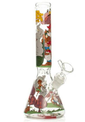 Red Eye 10" Knotty Gnomes Beaker Bong
