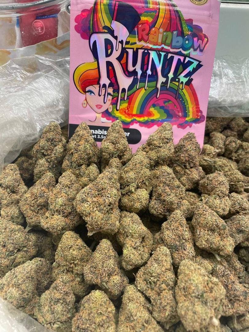 RAINBOW RUNTZ 31.84% THC 1/2 OUNCE