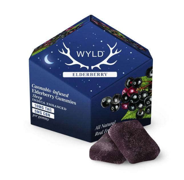 Wyld Gummies THC:CBN 2:1 - Elderberry