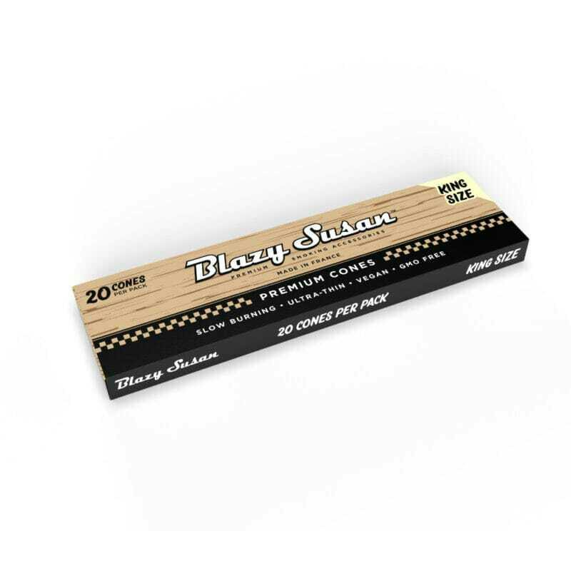 Blazy Susan Unbleached Paper Cones King Size 20pk