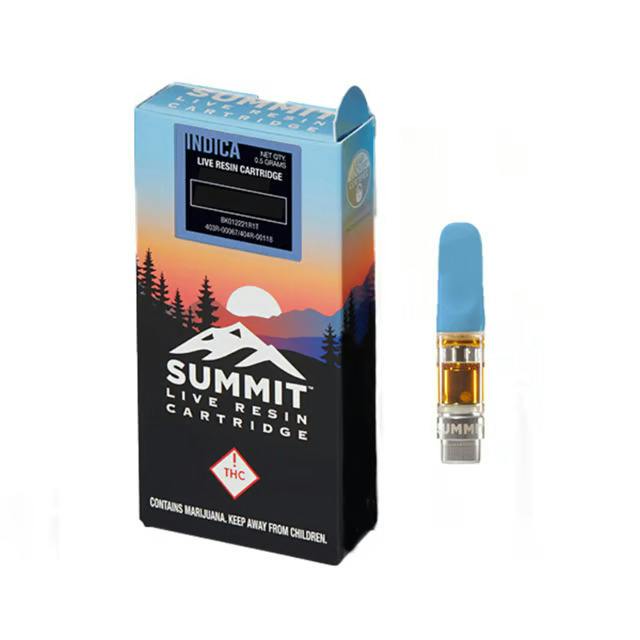 Summit Live Resin Cart 1g - Indica Grape Fusion