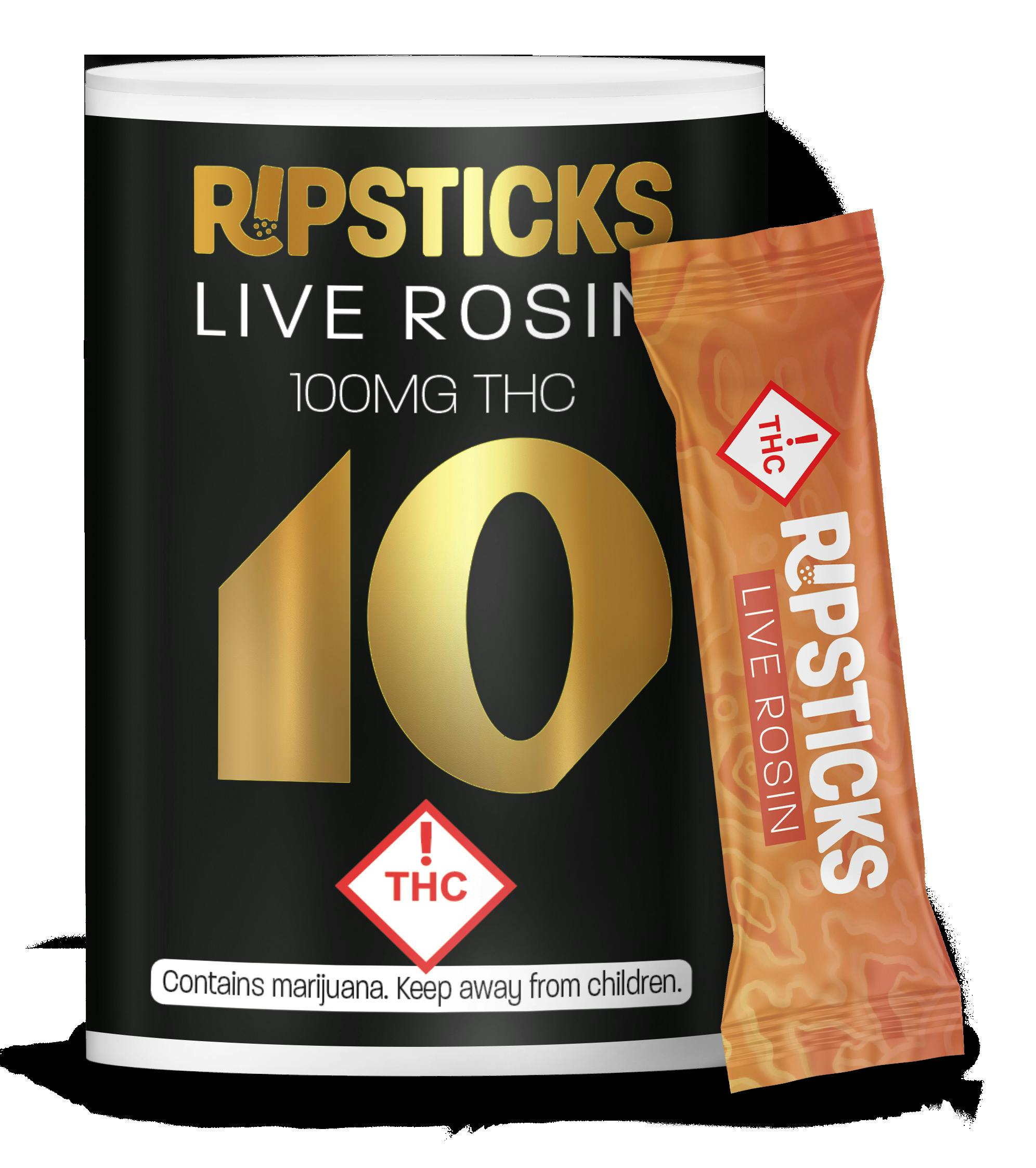 Ripsticks By Ripple 100mg - Live Rosin Birthday Cake