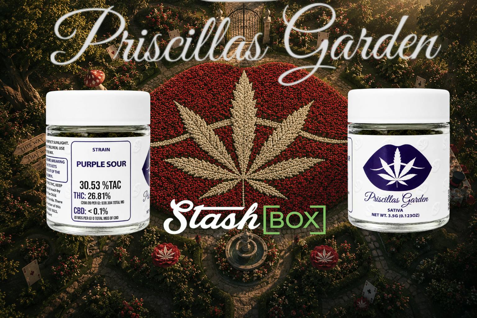 Priscilla's Garden | Flower | 3.5g | Purple Sour