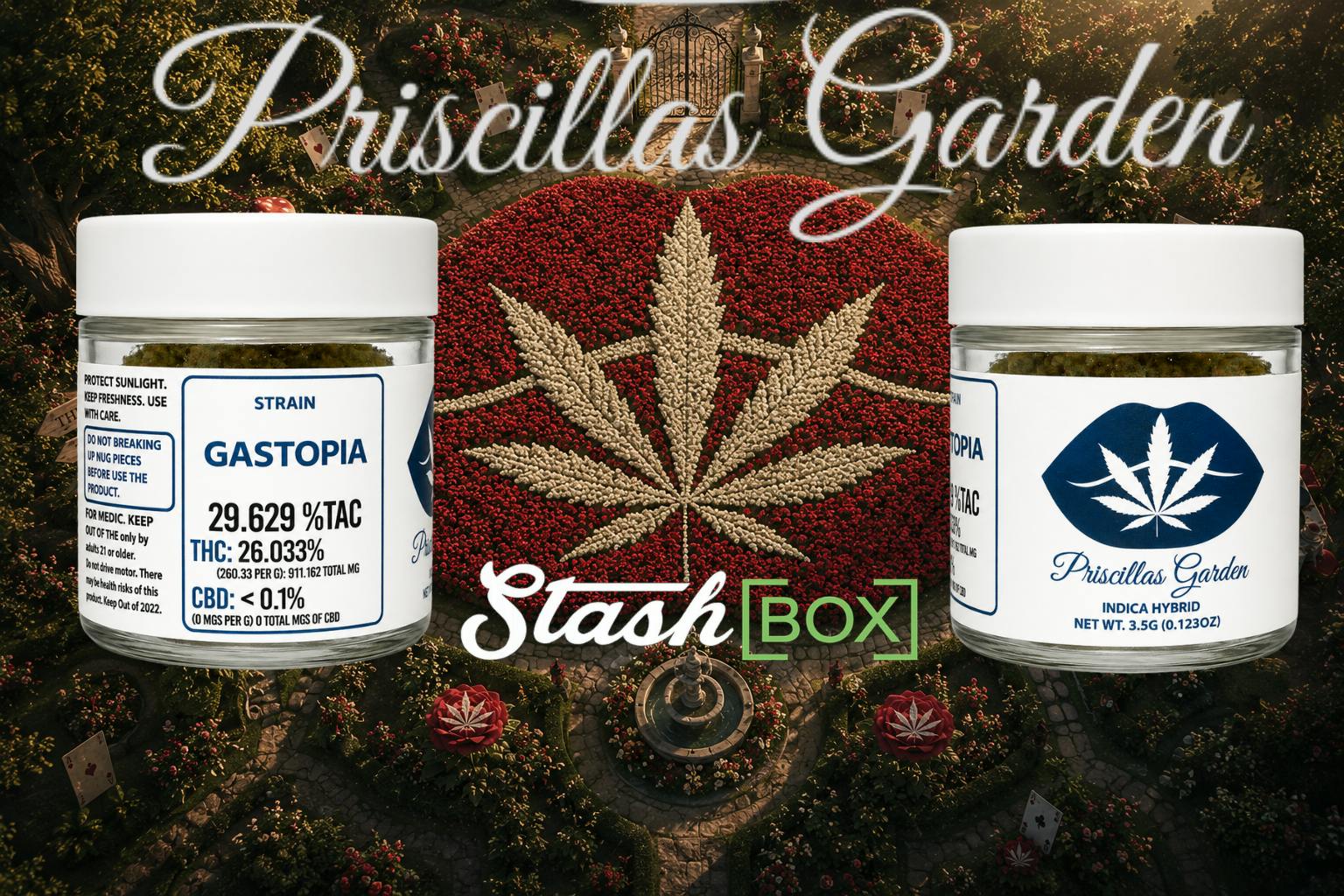 Priscilla's Garden | Flower | 3.5g | Gastopia