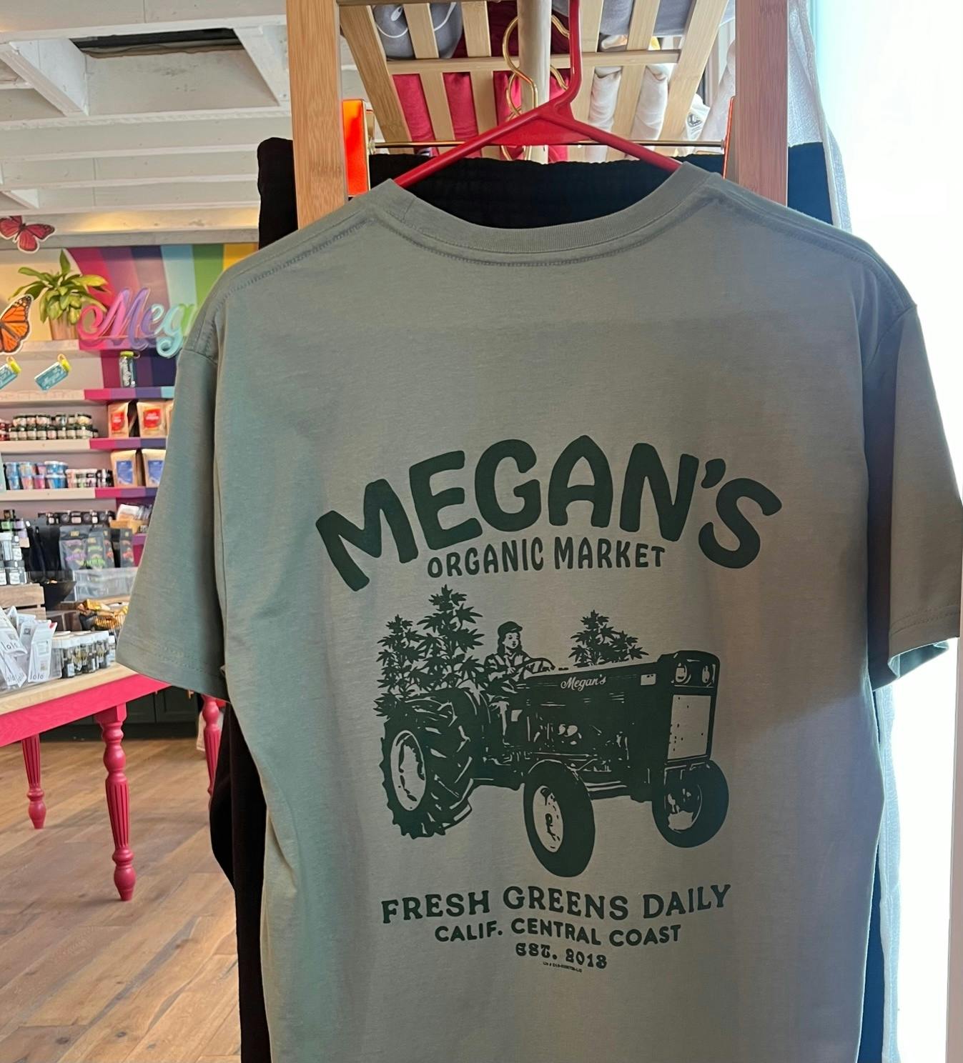 FARM FRESH T-SHIRT - SAGE - M