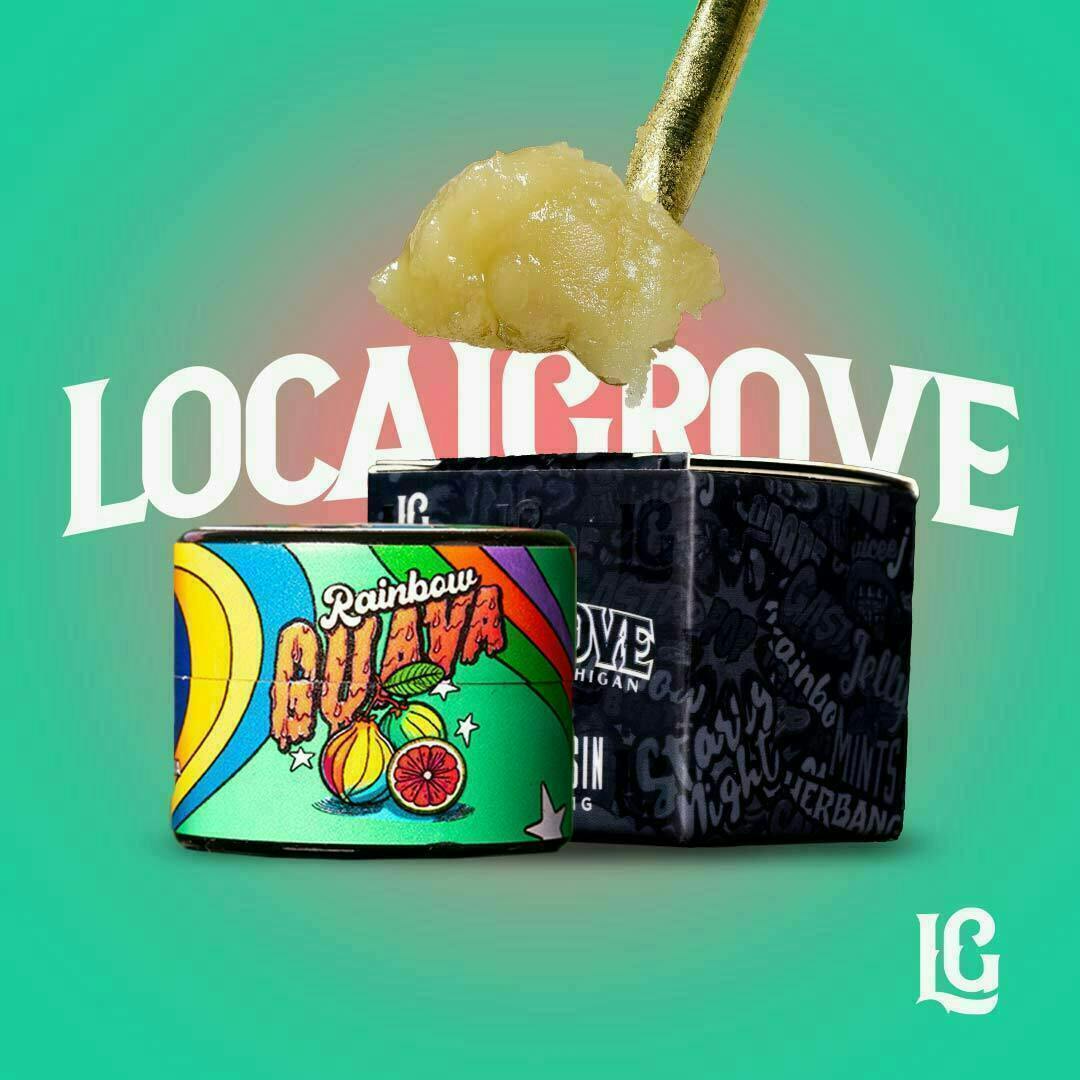 Local Grove Live Hash Rosin Badder | Rainbow Guava | 1G
