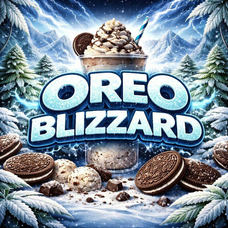 Oreo Blizzard cannabis product