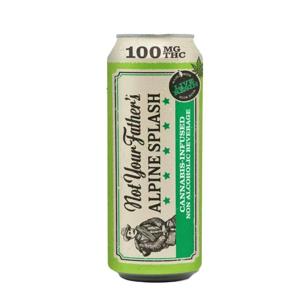 ALPINE SPLASH | 16OZ SODA | 100MG THC + CAFFEINE