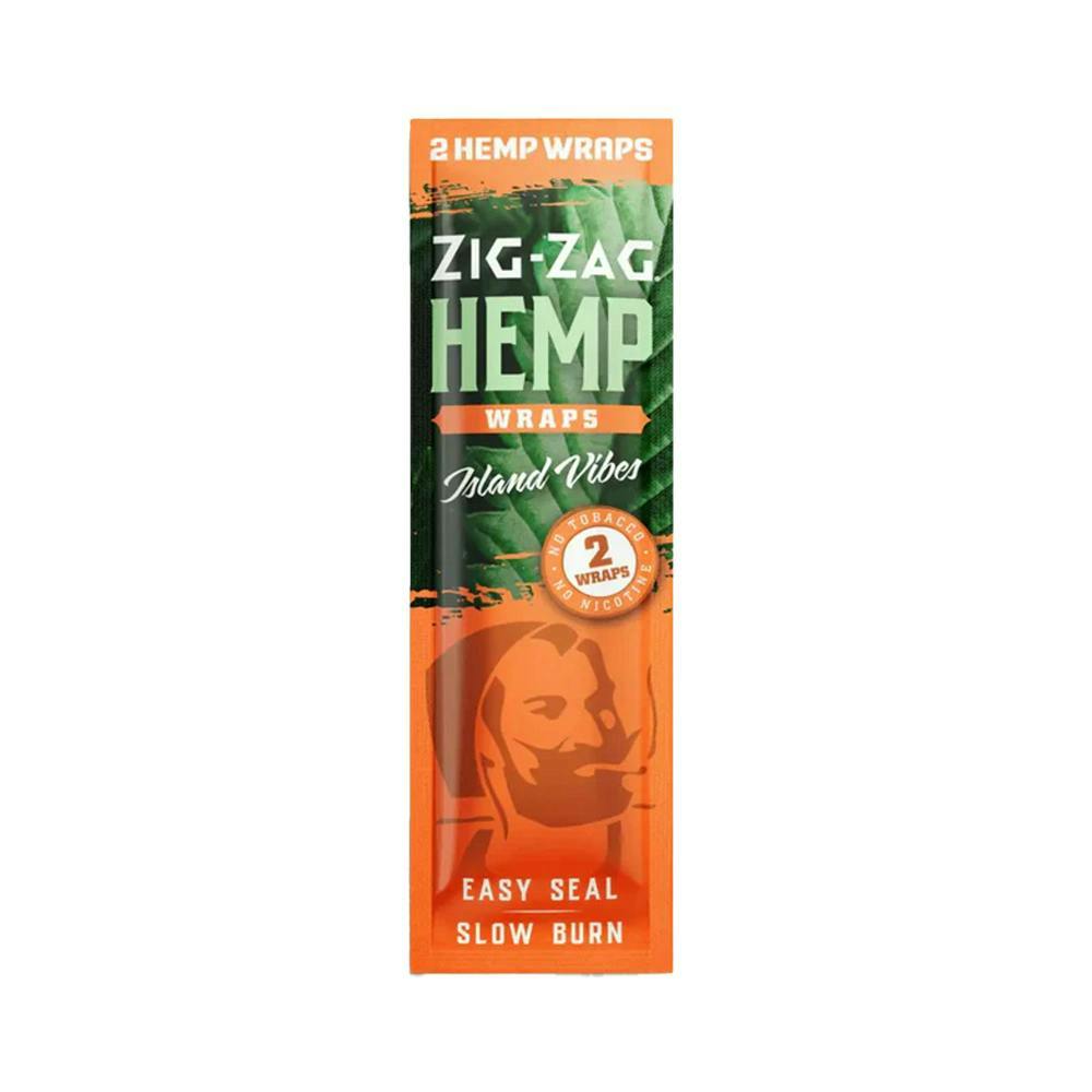 Zig-Zag - Island Vibes Hemp Wraps (2PK) - 2pk