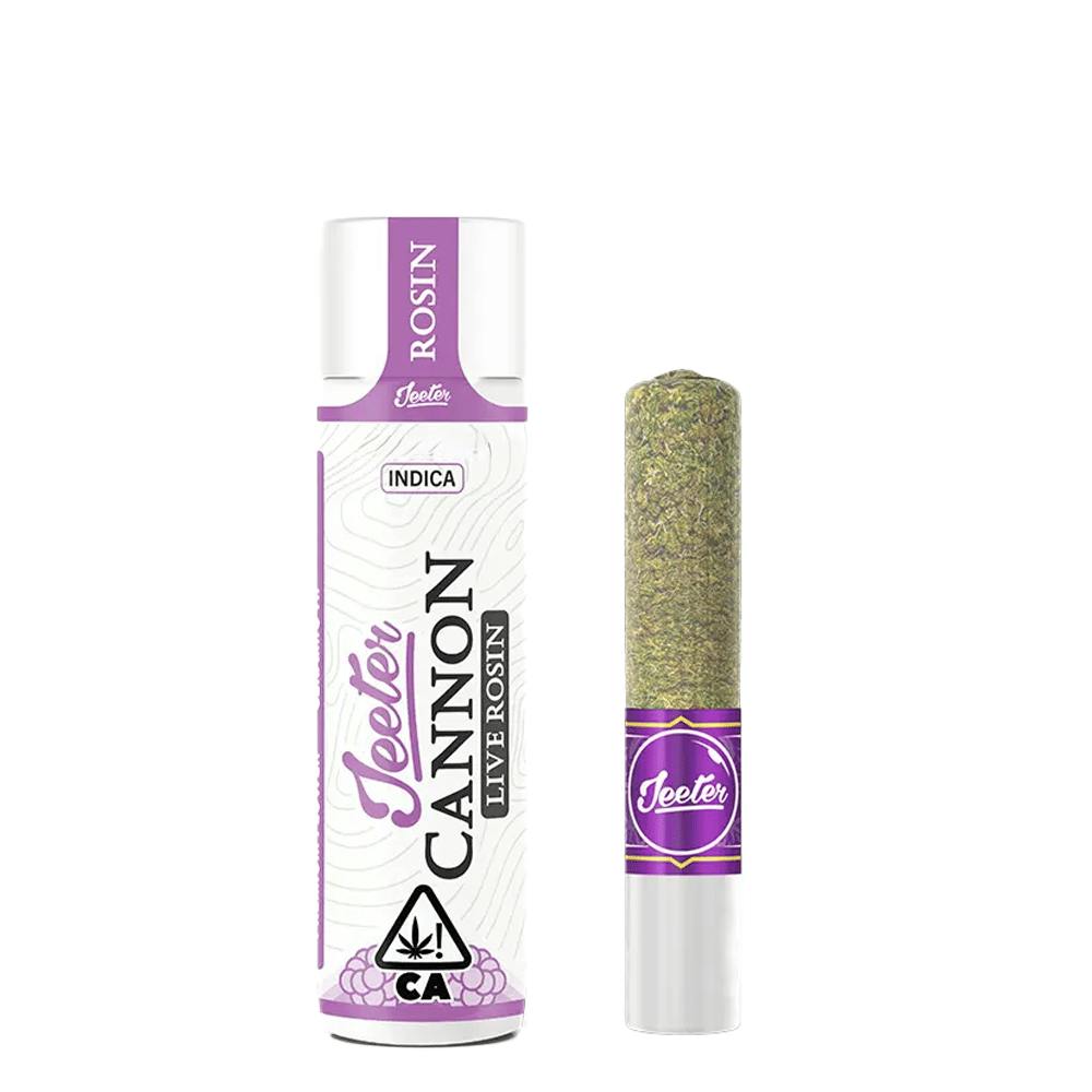 Jeeter - Grape Ape Live Rosin Infused Baby Cannon Pre-roll (1.3G) - (1.3G)