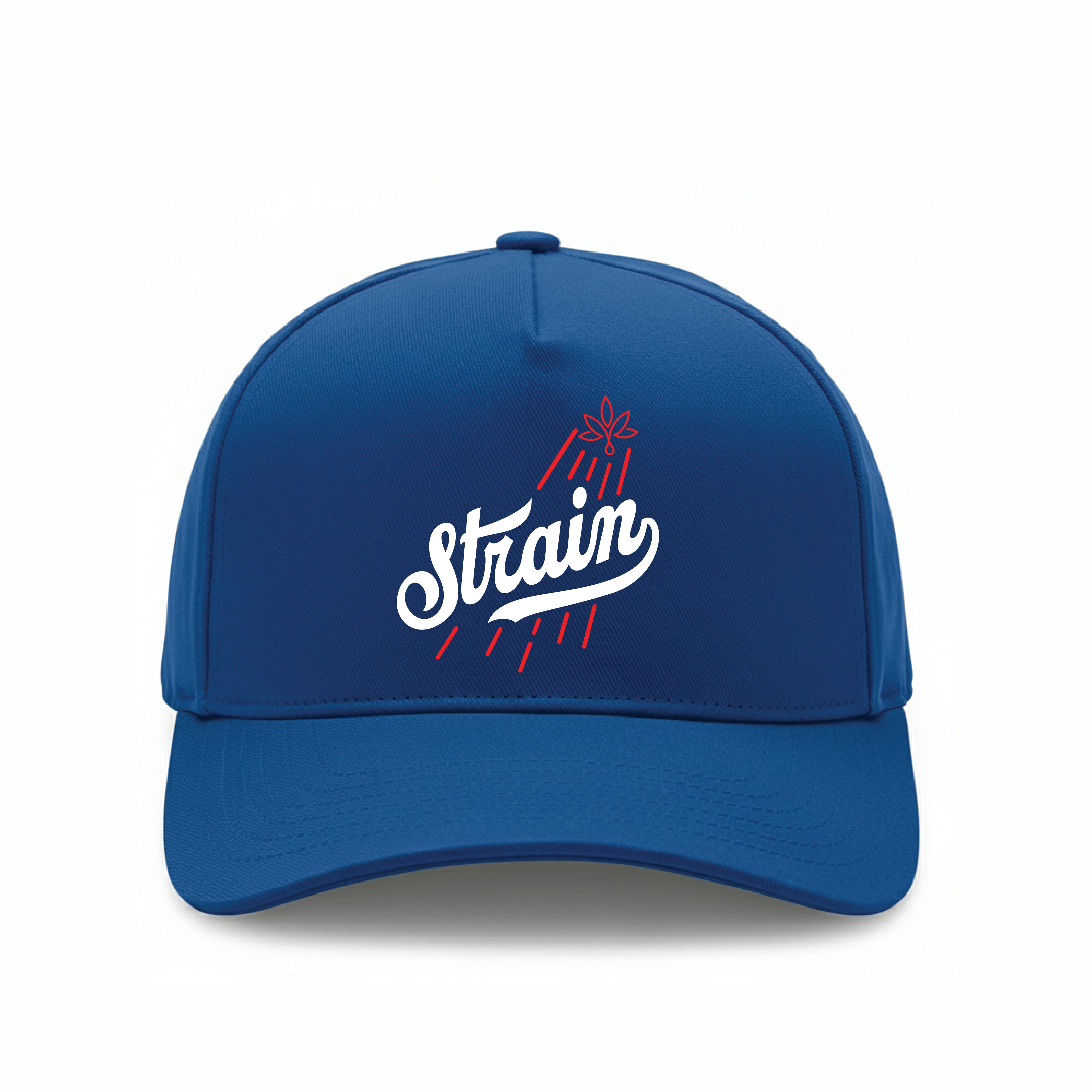 Strain Caregivers - Strain Baseball Snapback Hat - Blue