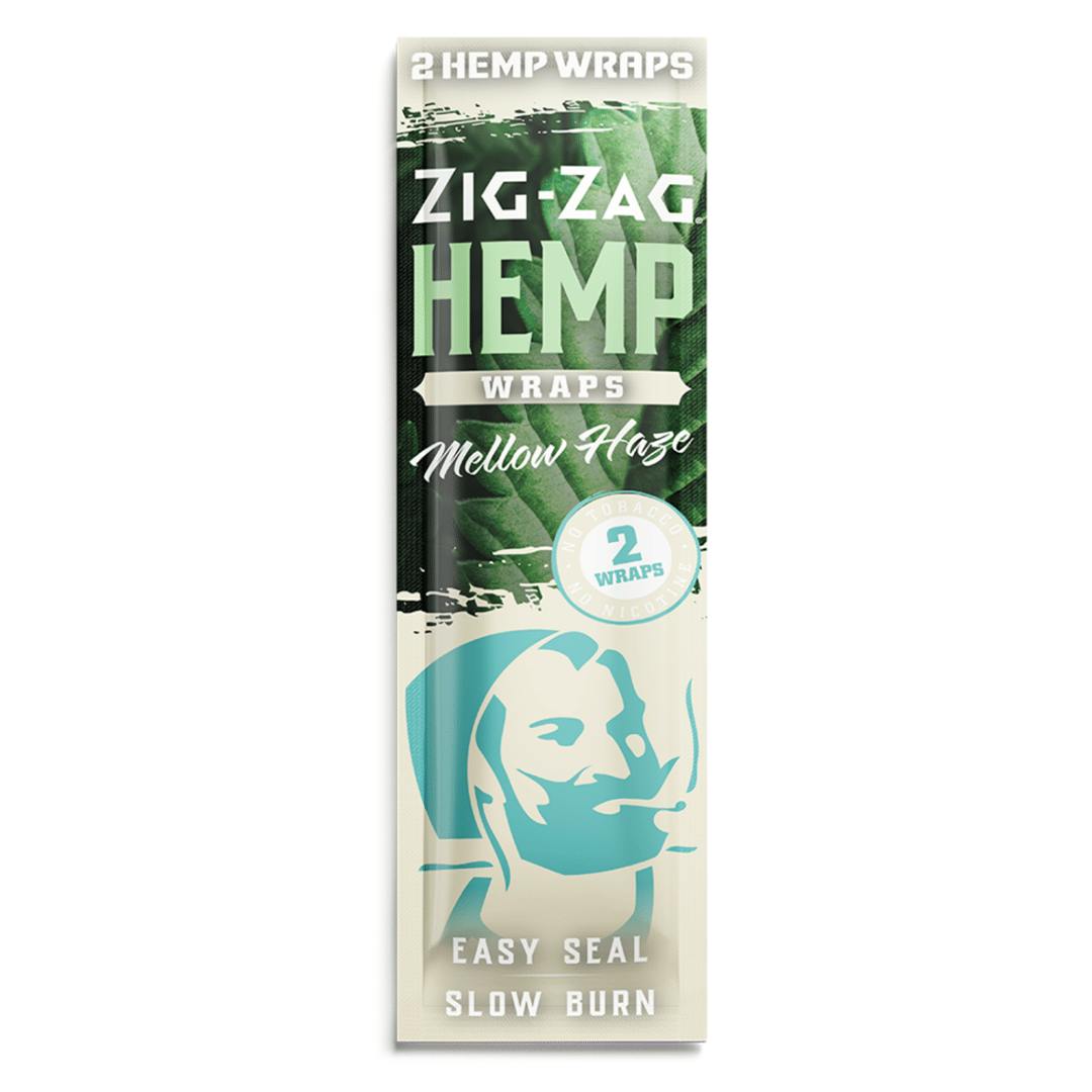 Zig-Zag - Mellow Haze Hemp Wraps (2PK) - 2PK